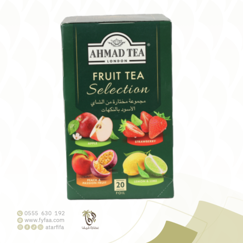 شاي احمد مجموعة مختارة من الشابي الاسود بالنكهات 2...