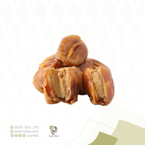 تمر سكري محشي بالدخن و الطحينة