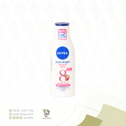 لوشن نيفيا لبشرة متوهجه و فوريه بالرمان 190 مل