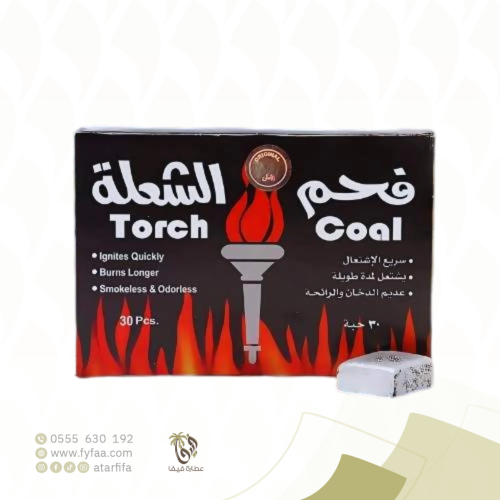 فحم الشعلة 30 حبة