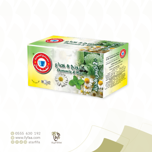 شاي بابونج ونعناع المصمك 32 كيس