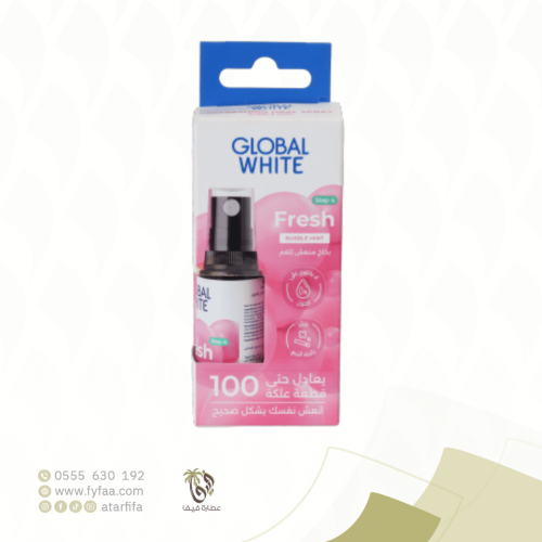 بخاخ منعش للفم بنكهة النعناع بالفواكه (جلوبل ويت)