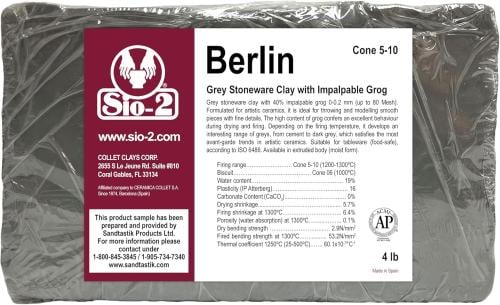 طين أسباني Berlin حرق عالي