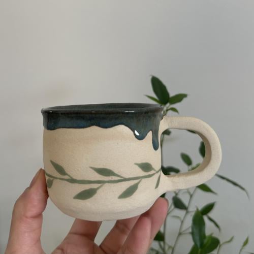 كوب خزف برسم