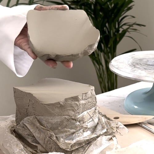 طين أبيض ايطالي 5 كيلو