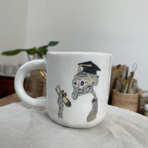 كوب التخرج شفيق بمقبض