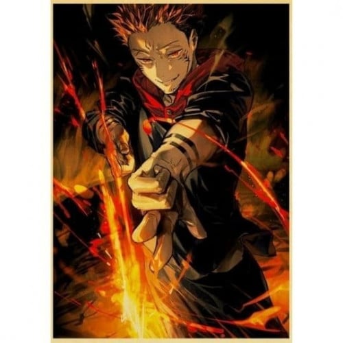 بوستر ورق جدار انمي جوجوتسو كايسن