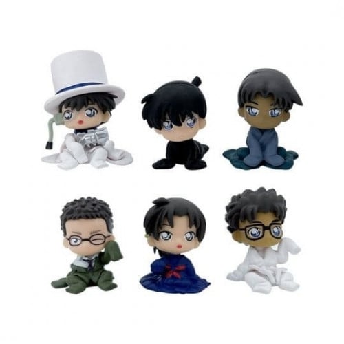 مجموعة 6 مجسمات انمي المحقق كونان