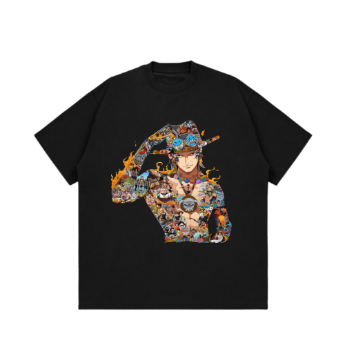 تيشيرت ايس انمي ون بيس