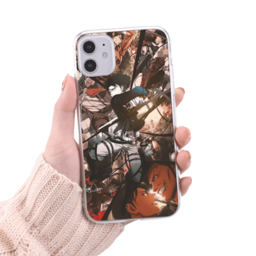 غلاف انمي اتاك اون تايتن هجوم العمالقة شخصية ليفاي