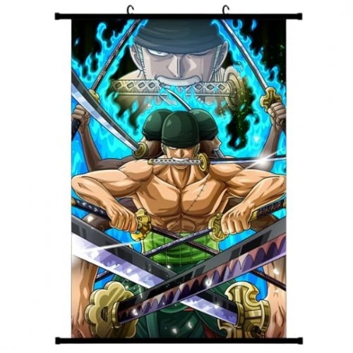 تعليقة جدارية انمي ون بيس زورو