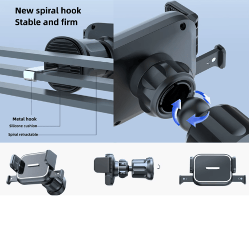 ستاند جوال ثابت ومتين للسيارة مع دوران 360 درجة