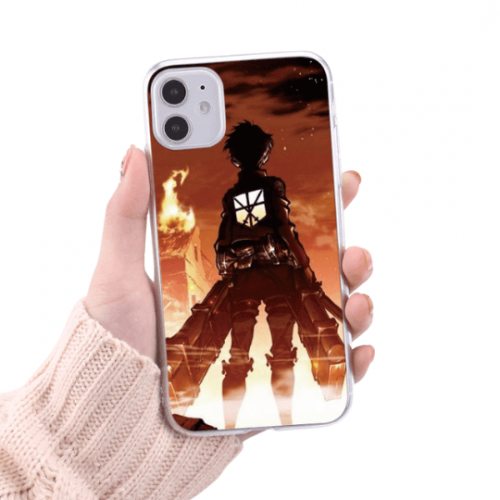 غلاف انمي اتاك اون تايتن هجوم العمالقة شخصية ايرين