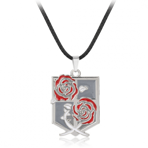 قلادة انمي هجوم العمالقة شعار الحرس فيلق الحماية