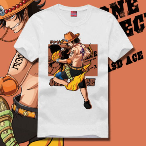 تيشيرت انمي ون بيس شخصية ايس