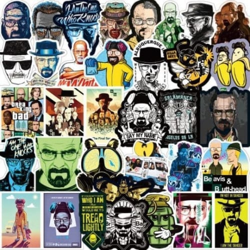 ستكرات Breaking bad مسلسل بريكنج باد 10 حبات