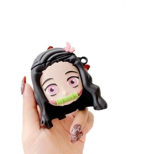 غلاف ايربودز شخصية نيزوكو انمي قاتل الشياطين