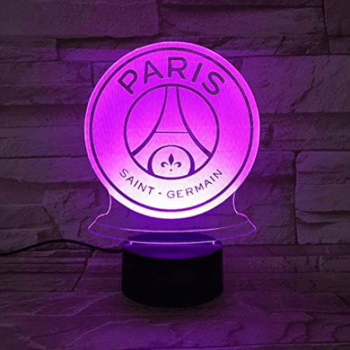 اضاءة 7 الوان نادي باريس سان جيرمان