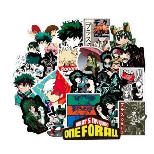 ستكرات انمي بوكو نو هيرو ماي هيرو اكاديمي 10 حبات...