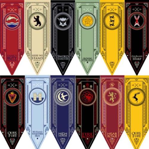 اعلام قيم اوف ثرونز صراع العروش