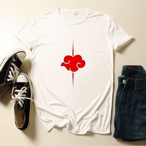 تيشيرت انمي ناروتو شعار الاكاتسكي