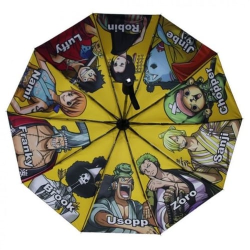 مظلة انمي ون بيس لوفي قبعة القش | One Piece Straw...