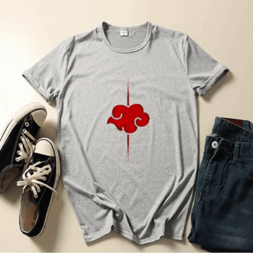 تيشيرت انمي ناروتو شعار الاكاتسكي