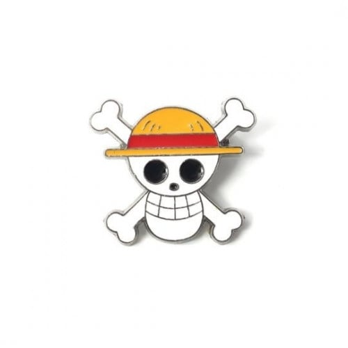 بروش بلاستيكي شعار طاقم قبعة القش انمي ون بيس
