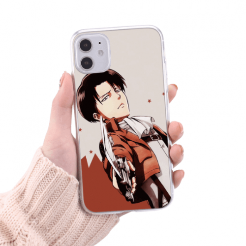 غلاف انمي اتاك اون تايتن هجوم العمالقة ليفاي