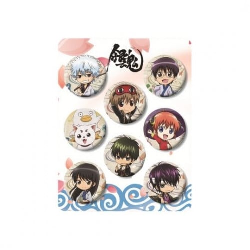 بروشات بلاستيكية انمي غينتاما