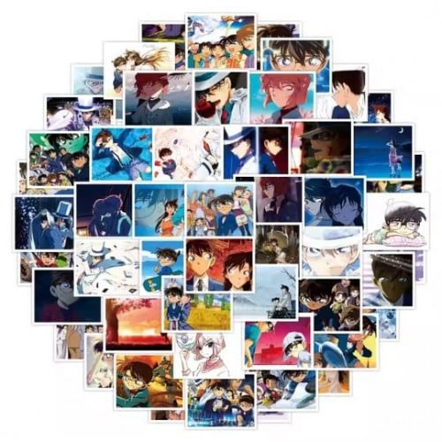 ستكرات انمي المحقق كونان ( 10 حبات عشوائية)