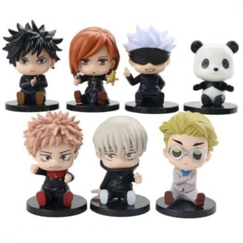 مجموعة 7 مجسمات انمي جوجوتسو كايسن