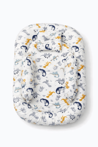 عش نوم للمواليد مبطن مع ناموسية واقية