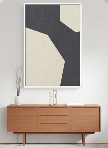 لوحة كانفاس على إطار خشبي بتصميم فن بوهيمي