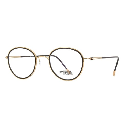 نظارة Silhouette 5542 طبية – إطار تيتانيوم دائري ف...