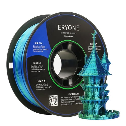 Eryone Silk Dual Color PLA Filament