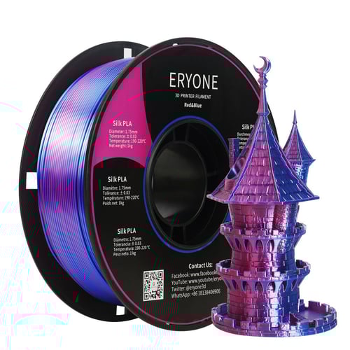 Eryone Silk Dual Color PLA Filament
