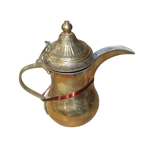 دلة الصالح ذهبي لامع بحزام رقم 5