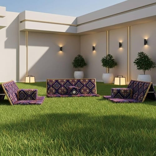 بكج تكاية الفخامة(3 مركى + 3تكايات)