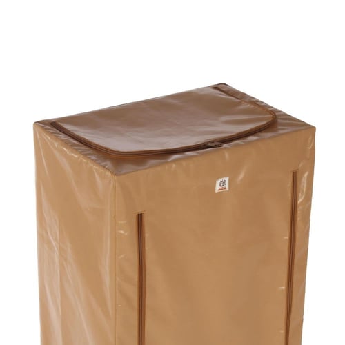 عربة امتعة مع رف مقاس 75*60 سم بني