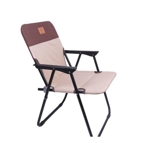 كرسي قابل للطي بني مع بيج FIAFI