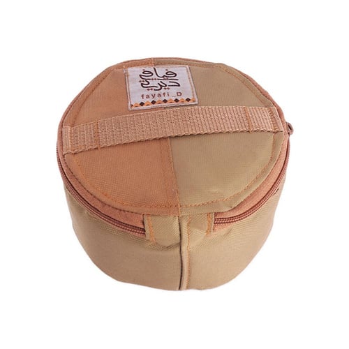 موقد اللهب المطور رصاصي مقاس 14 سم مع جراب