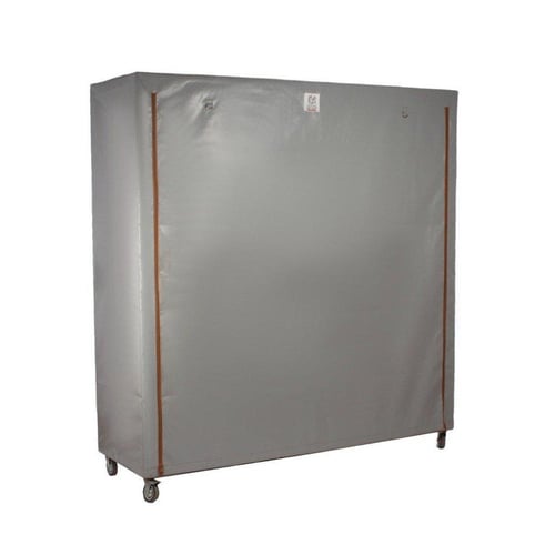 دولاب ملابس 2*2 "رصاصي"