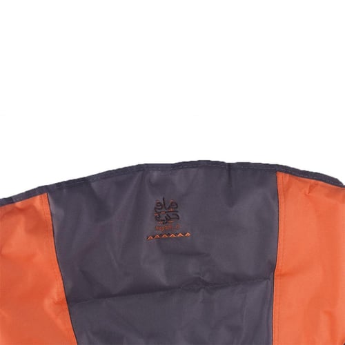 كرسي قابل للطي رصاصي مع برتقالي095 - FIAFI