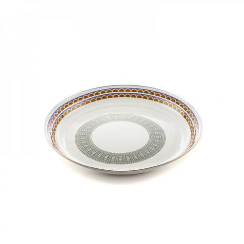 صحن تباسي غضار نقشة تراثي م 45