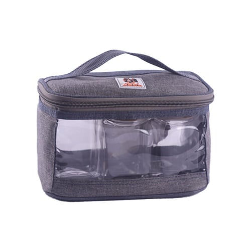 شنطة بهارات 6 علب فيافي رمادي 1-10693