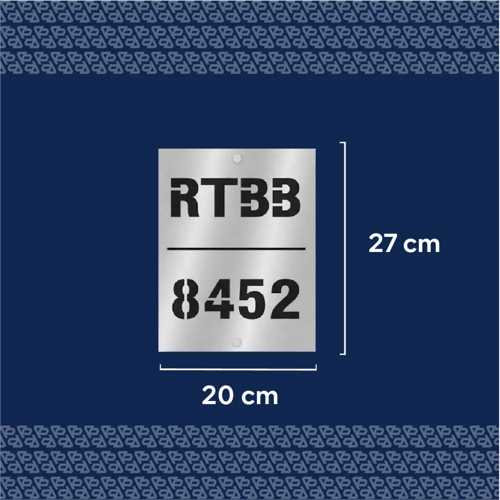 لوحة عنوان بيتك 8