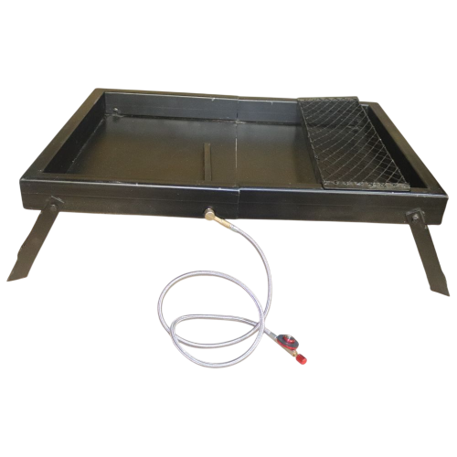 منقل نار صفط 4 ارجل مقاس 60*45*17 سم مع جراب و شاخ...