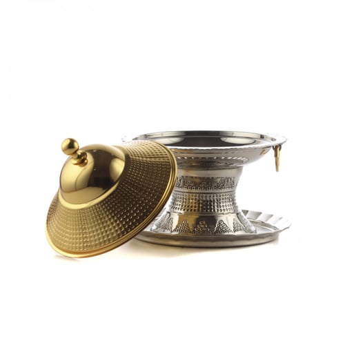 تمرية الرياض فضي غطاء ذهبي م 22