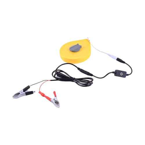 عقد لمبات سحب يدوي كريمي 10 متر